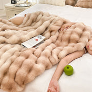 Quilted Faux-Fur Pile Throw — additional product view 14