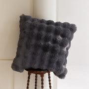 Bubble-Texture Fleece Throw Blanket — packaging and unboxing view