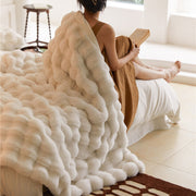 Bubble-Texture Fleece Throw Blanket — additional product view 14
