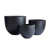 Egg-Shape Fiberglass Tub Planter