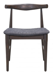 Close-up of carved leg and joinery detail — Elbow-Back Upholstered Dining Chair Set