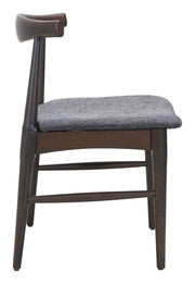Elbow-Back Upholstered Dining Chair Set — alternate view or variant option