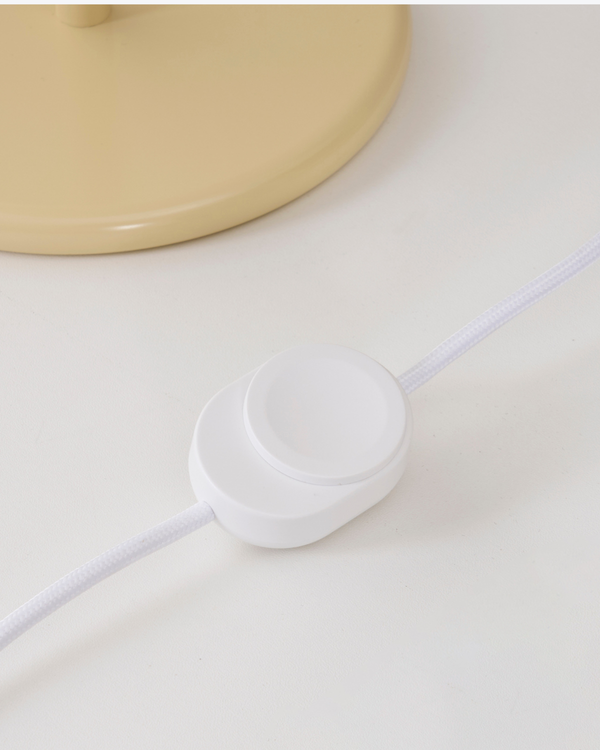 Dome Shade Metal Table Lamp — scale reference and proportion detail