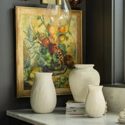 Cream Terracotta Urn Vase