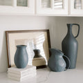 Matte Aluminum Pitcher Vase