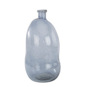 Smoke Handmade Hammered Glass Vase