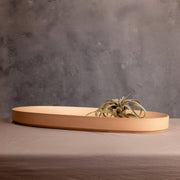 Micro Terrazzo Concrete Oval Platter — packaging and unboxing view