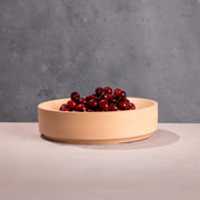 Micro Terrazzo Concrete Round Platter — packaging and unboxing view