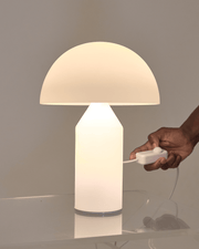 Dome Shade Metal Table Lamp