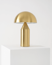 Dome Shade Metal Table Lamp