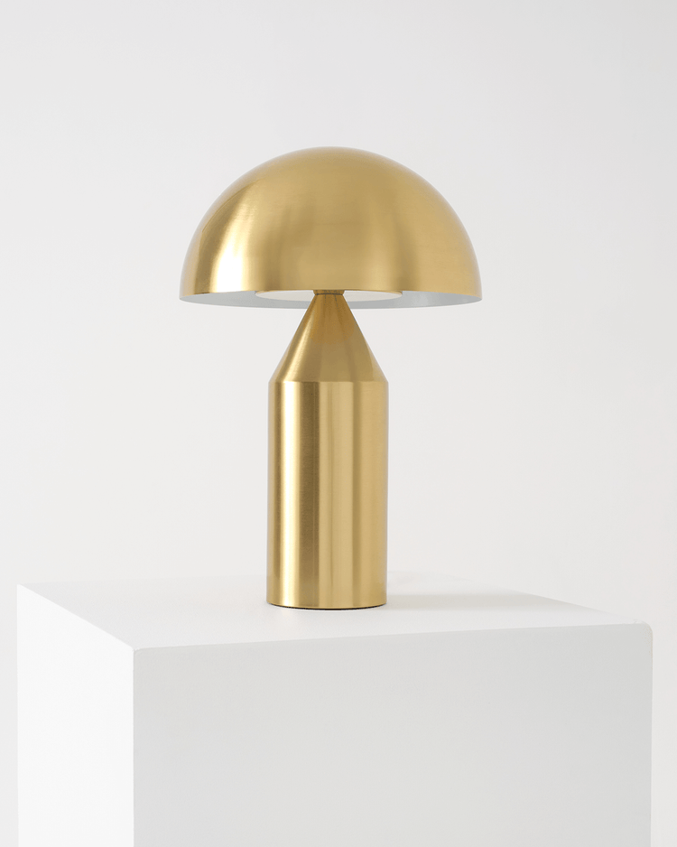 Dome Shade Metal Table Lamp
