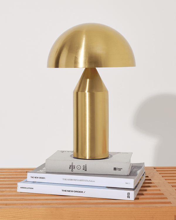 Dome Shade Metal Table Lamp