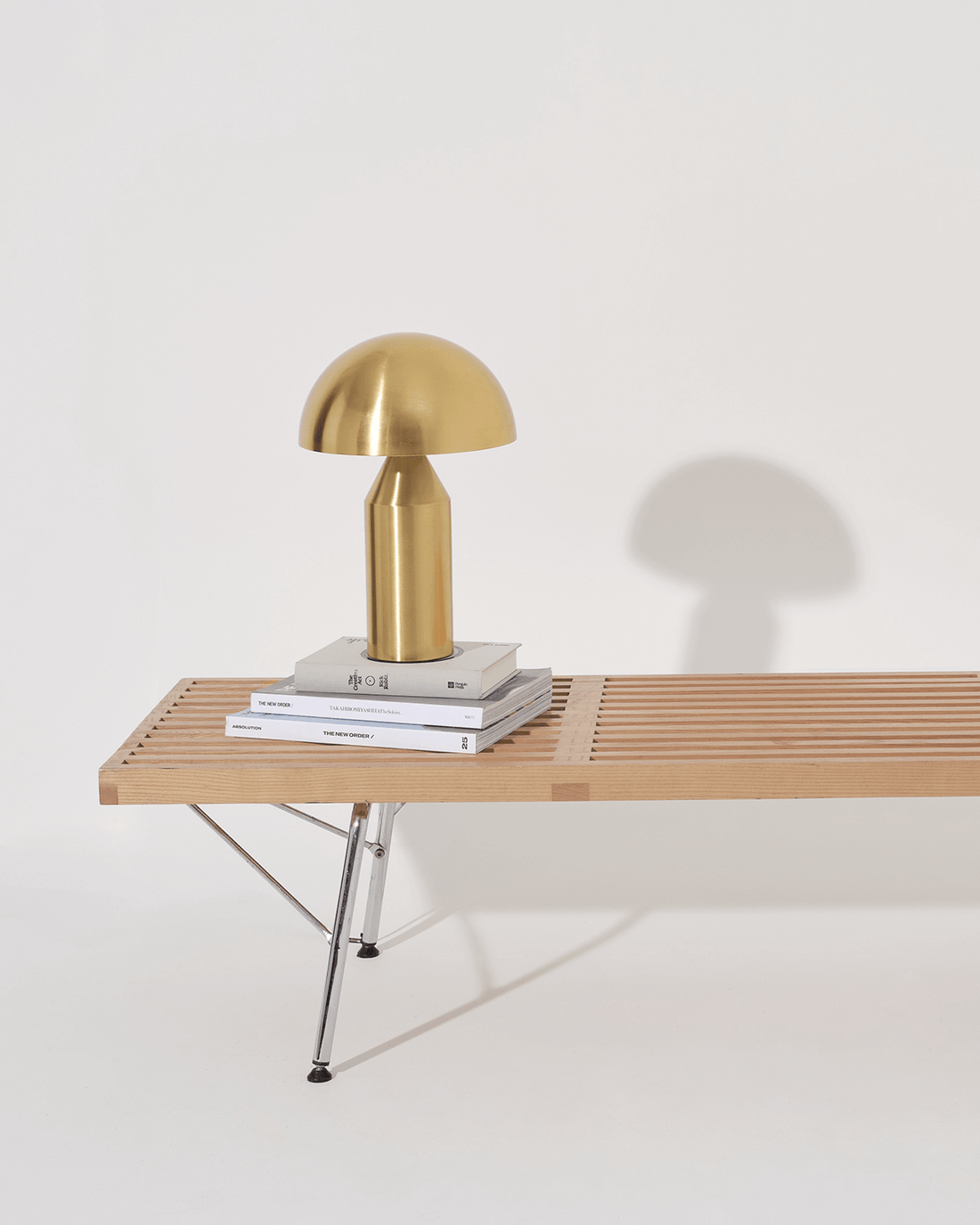 Dome Shade Metal Table Lamp