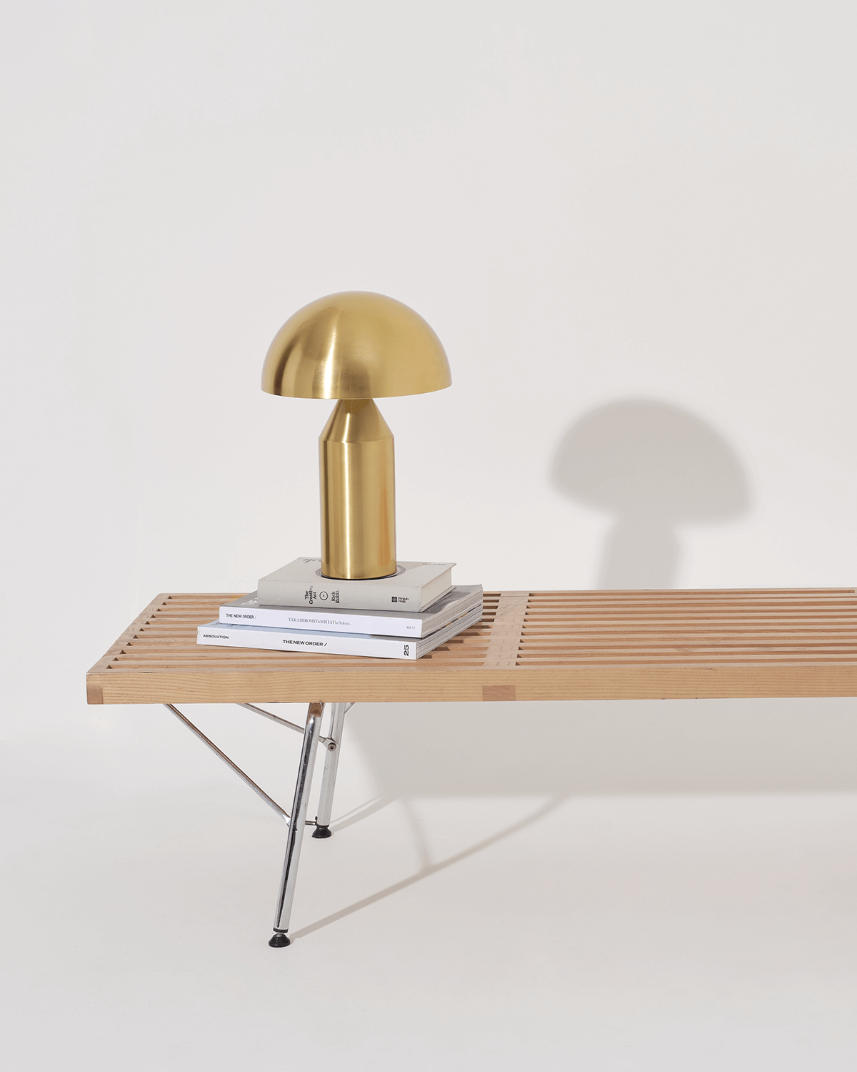 Dome Shade Metal Table Lamp