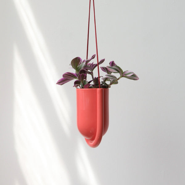 Stoneware Ceramic Hanging Planter