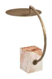 Arc Iron Marble Side Table — alternate view or variant option
