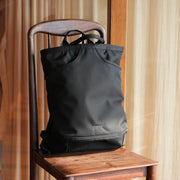 Structured Tote-Pack Convertible Backpack