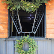 Faux Pine Wreath with Pinecones, 28 in