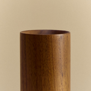 Walnut Knuckle Table Lamp with Sphere IV LED Bulb