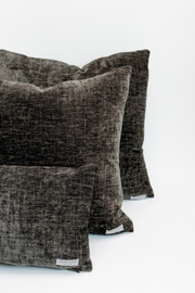 Carys Chenille Pillow - Deep Forest