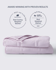 Weighted Cotton Throw Blanket