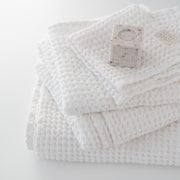 Waffle Weave Linen Cotton Bath Towel
