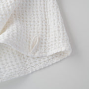 Waffle Weave Linen Cotton Bath Towel