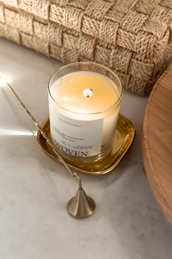 Soy Coconut Beeswax Candle — 8 oz