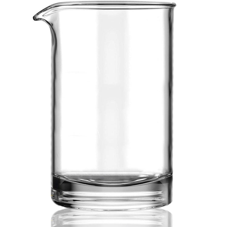 Handblown Clear Glass Mixing Glass
