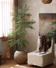 Faux Nandina Indoor Tree