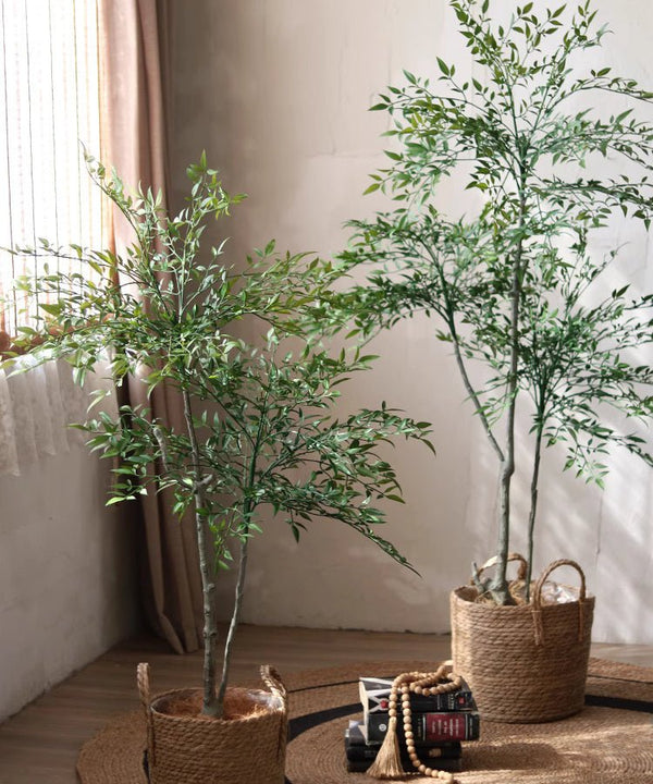 Faux Nandina Indoor Tree