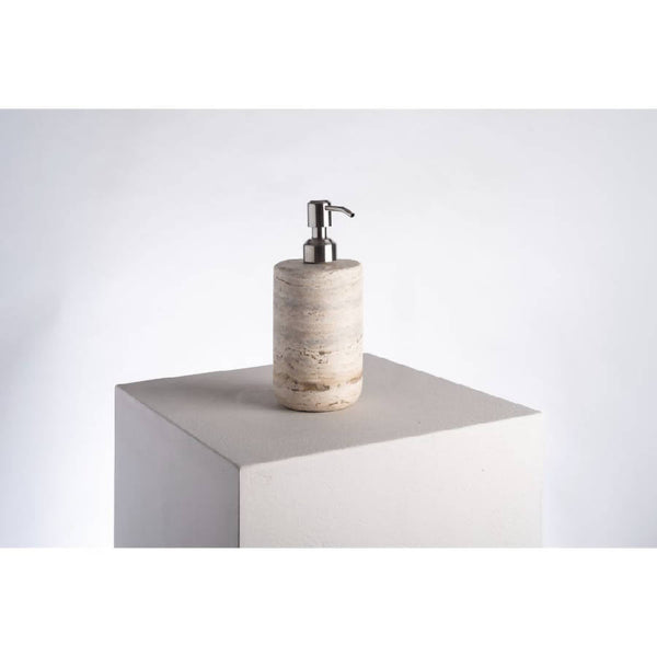 Travertine Stone Soap Dispenser