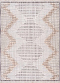 High-Low Texture Fringe Area Rug
