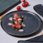 Speckled Ceramic Dinner Plate Set