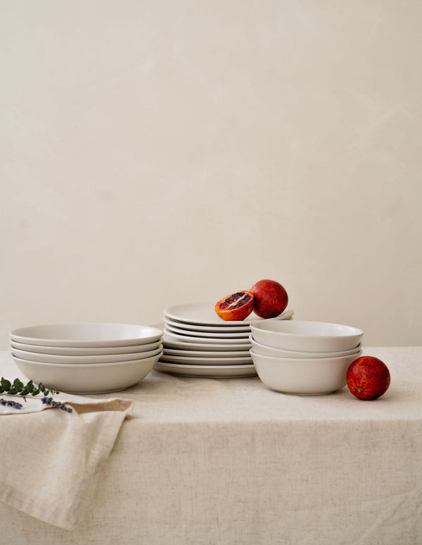 Matte Ceramic Dinnerware Set 16-Piece