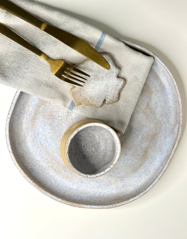 Speckled Ceramic Plate Set