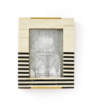 Striped Bone Inlay Picture Frame