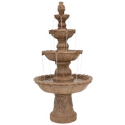 Four-Tier Pineapple Garden Fountain