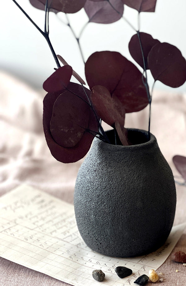 Crater-Glaze Porcelain Vase