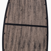 Blackwash Mango Wood Asymmetric Wall Mirror