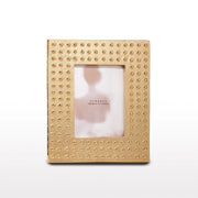 Studded Gold-Cast Photo Frame