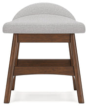 Mid-Century Upholstered Desk Stool