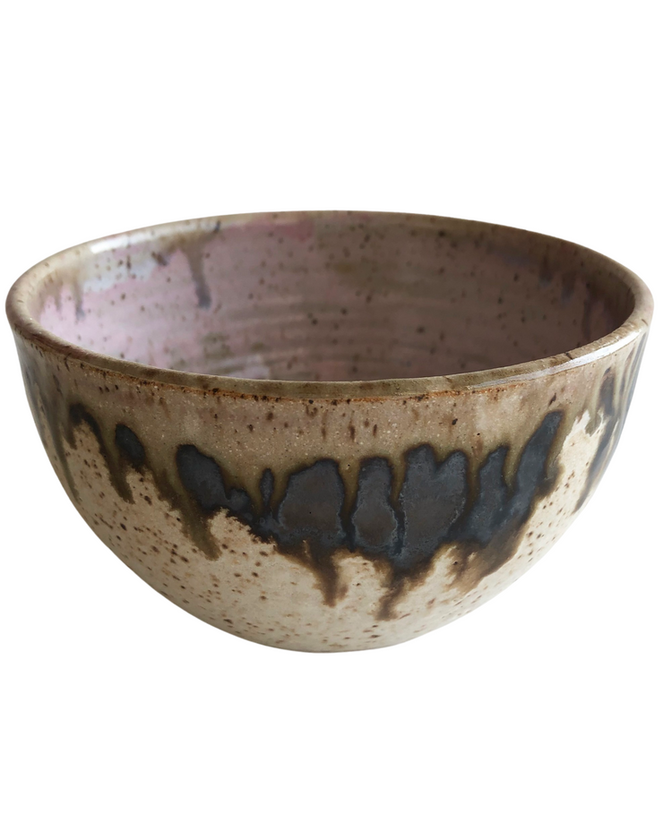 Reactive Glaze Stoneware Bowl