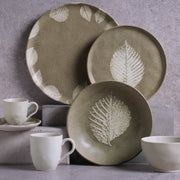 Speckled Ceramic Dinner Plate Set