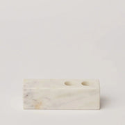 Marble Double Taper Candle Holder