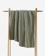 Boucle-Texture Oversized Throw Blanket
