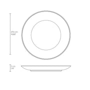 Speckled Ceramic Dinner Plate Set