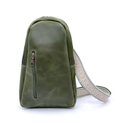 Vegetable-Tanned Leather Sling Backpack