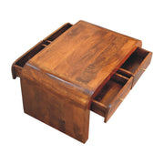 Chestnut Wood Waterfall Coffee Table