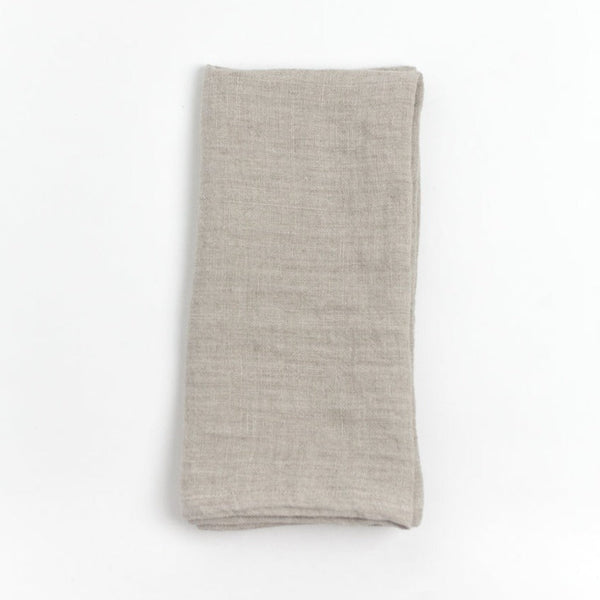 Stone-Washed Linen Napkin Set